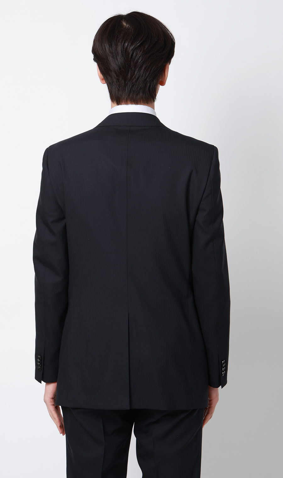 プレミアムスタイリッシュスーツ【ツーパンツ】【Super100's】 ネイビー 体型:YA体(スリム型),号数(身長):4号(165cm)