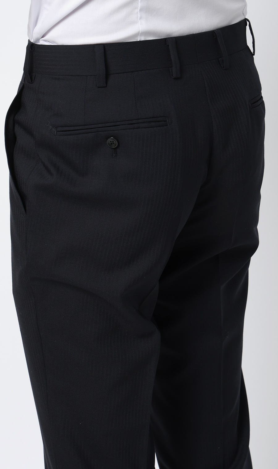 プレミアムスタイリッシュスーツ【ツーパンツ】【Super100's】 ネイビー 体型:YA体(スリム型),号数(身長):4号(165cm)