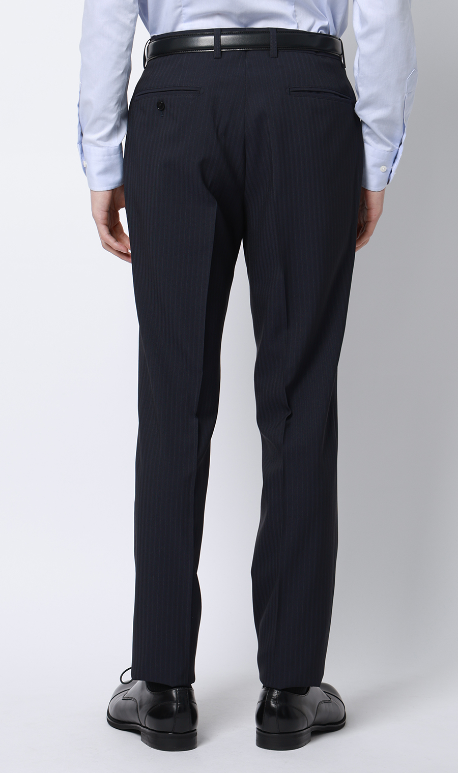 スタイリッシュスーツ【肩くるしくないスーツ】【ツーパンツ】【Plastics Smart】 ネイビー 体型:YA体(スリム型),号数（身長）:3号(160cm)