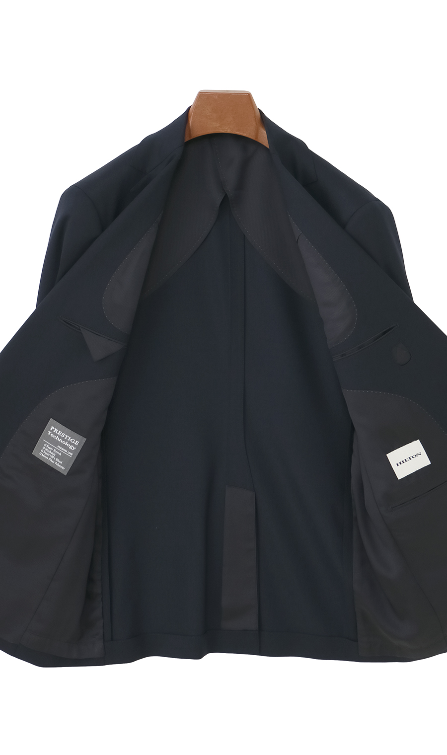 プレミアムスタイリッシュスーツ【ツーパンツ】 ネイビー 体型:YA体(スリム型),号数(身長):3号(160cm)