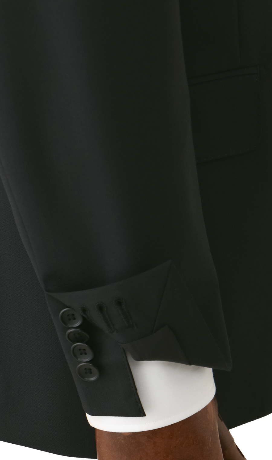 プレミアムスタイリッシュスーツ【ツーパンツ】 ブラック 体型:YA体(スリム型),号数(身長):3号(160cm)