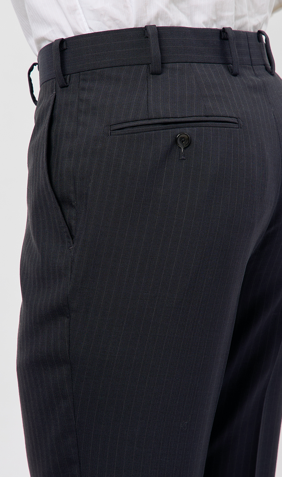 プレミアムスタイリッシュスーツ【ツーパンツ】【Super110’s】 ネイビー 体型:YA体(スリム型),号数（身長）:3号(160cm)