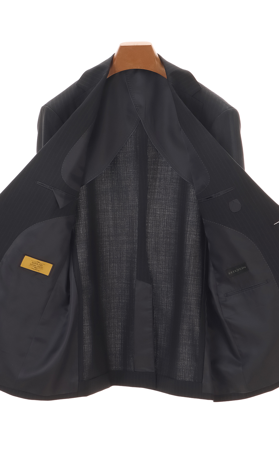 プレミアムスタイリッシュスーツ【ツーパンツ】【Super110’s】 ネイビー 体型:YA体(スリム型),号数（身長）:3号(160cm)