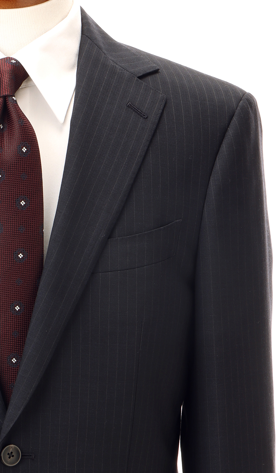 プレミアムスタイリッシュスーツ【ツーパンツ】【Super110’s】 ネイビー 体型:YA体(スリム型),号数（身長）:3号(160cm)