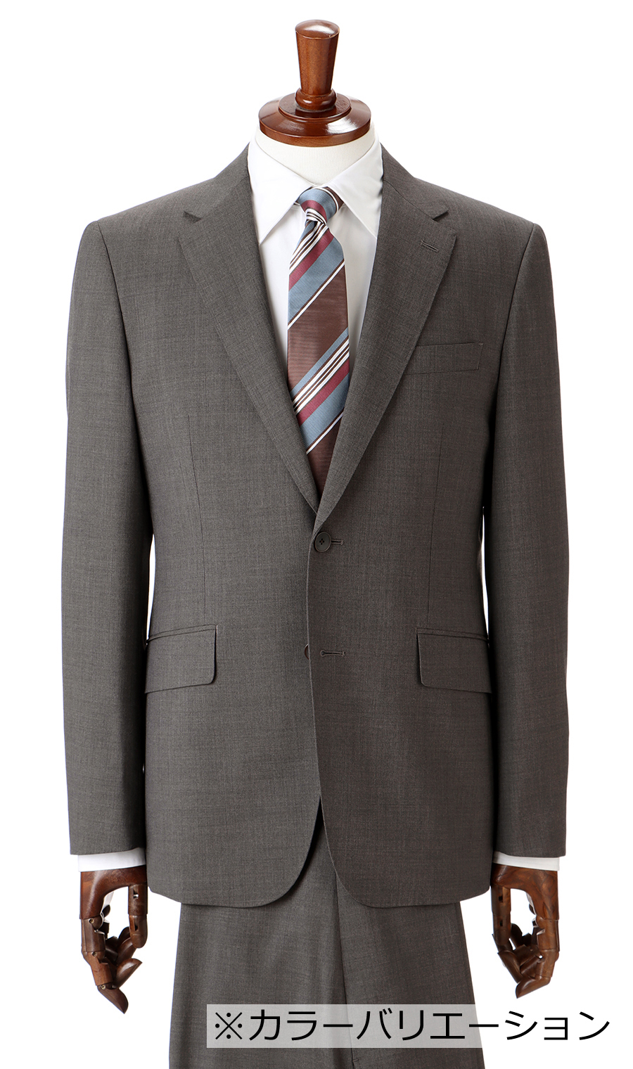 スタイリッシュスーツ《ツーパンツ》《Plastics Smart》 ブラック 体型:YA体(スリム型),号数(身長):3号(160cm)