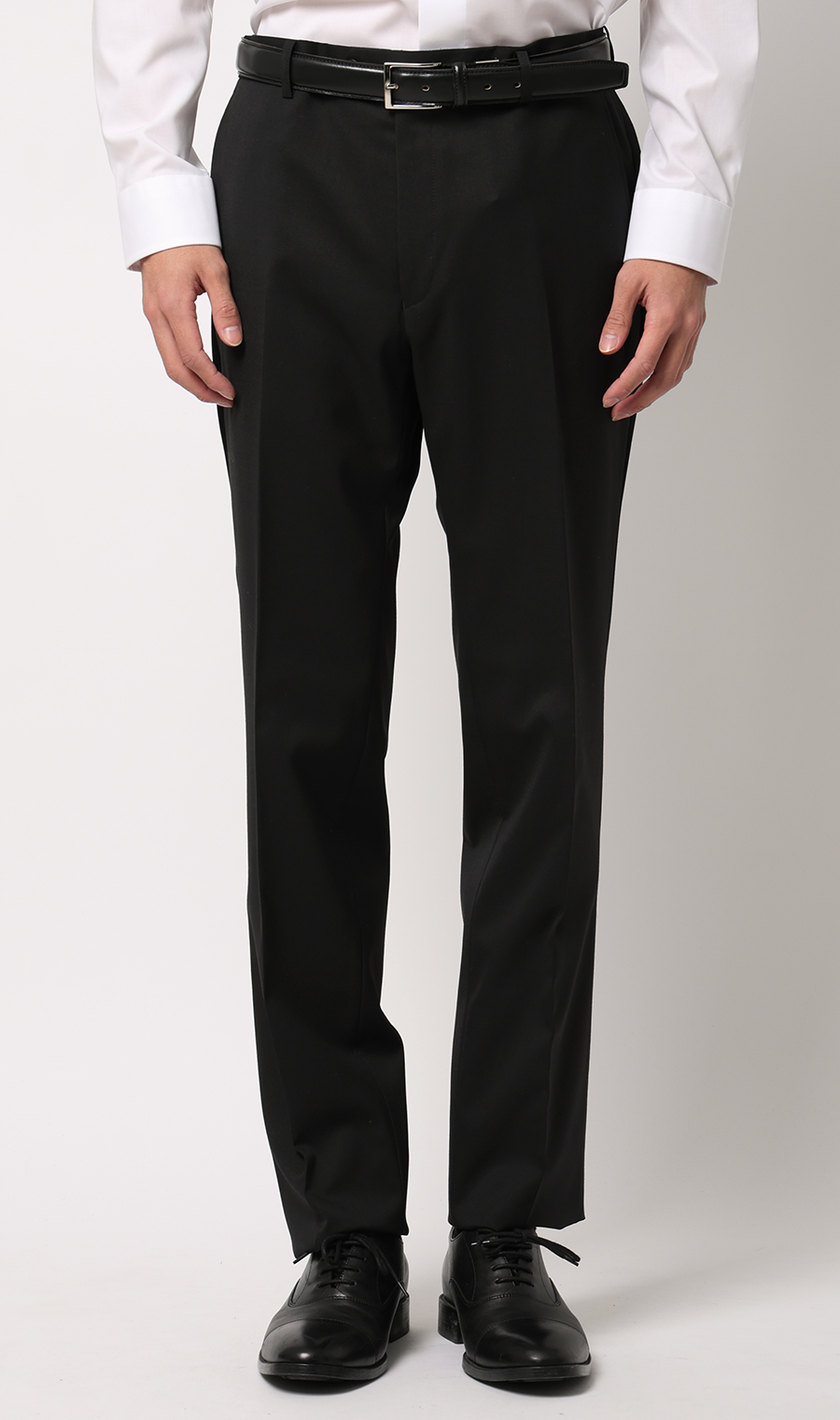 スタイリッシュスーツ【就活】【ツーパンツ】【Plastics Smart】 ブラック 体型:YA体(スリム型),号数(身長):3号(160cm)
