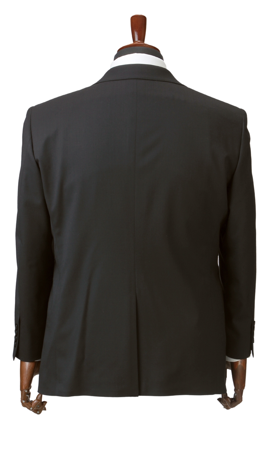 スタイリッシュスーツ《キング&トール》《ツーパンツ》《黒無地》 ブラック 体型:E体(大きいサイズ),号数（身長）:3号(160cm)