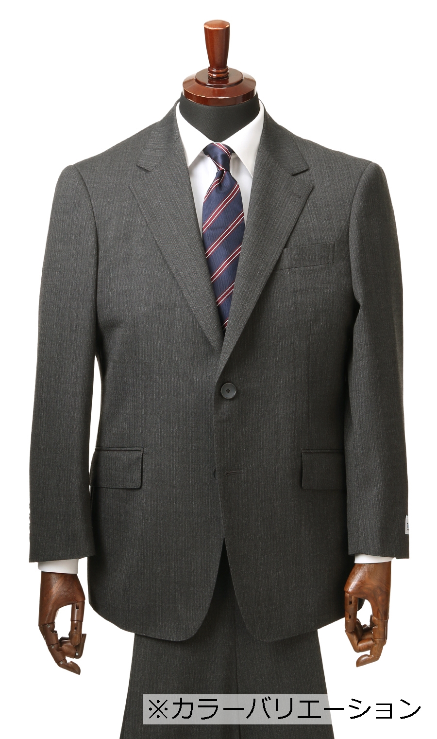 スタイリッシュスーツ《ツーパンツ》《キング&トール》《TioTio PREMIUM》 ネイビー 体型:K体(大きいサイズ),号数（身長）:4号(165cm)