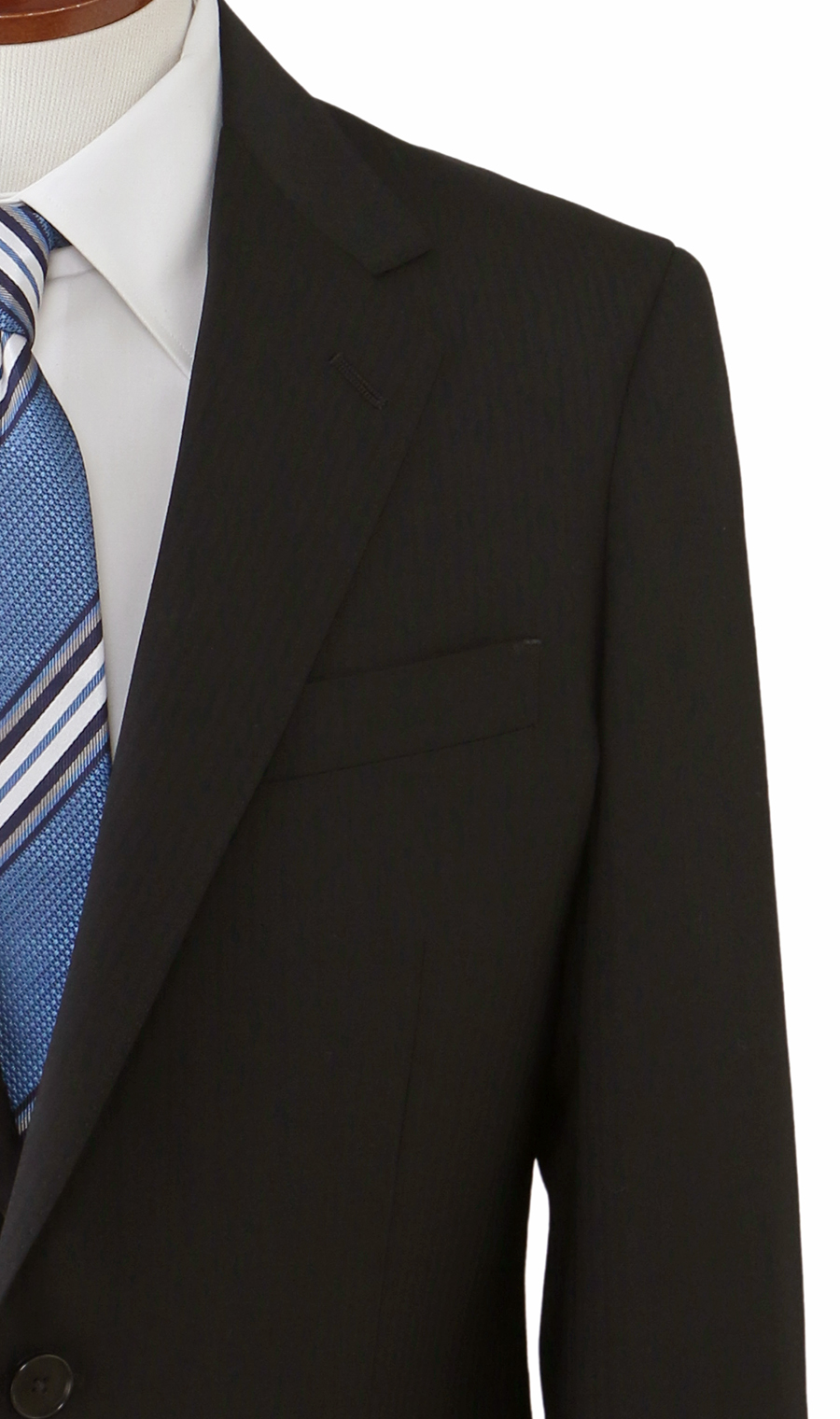 スタイリッシュスーツ【ツーパンツ】【Plastics Smart】 ブラック 体型:YA体(スリム型),号数（身長）:4号(165cm)