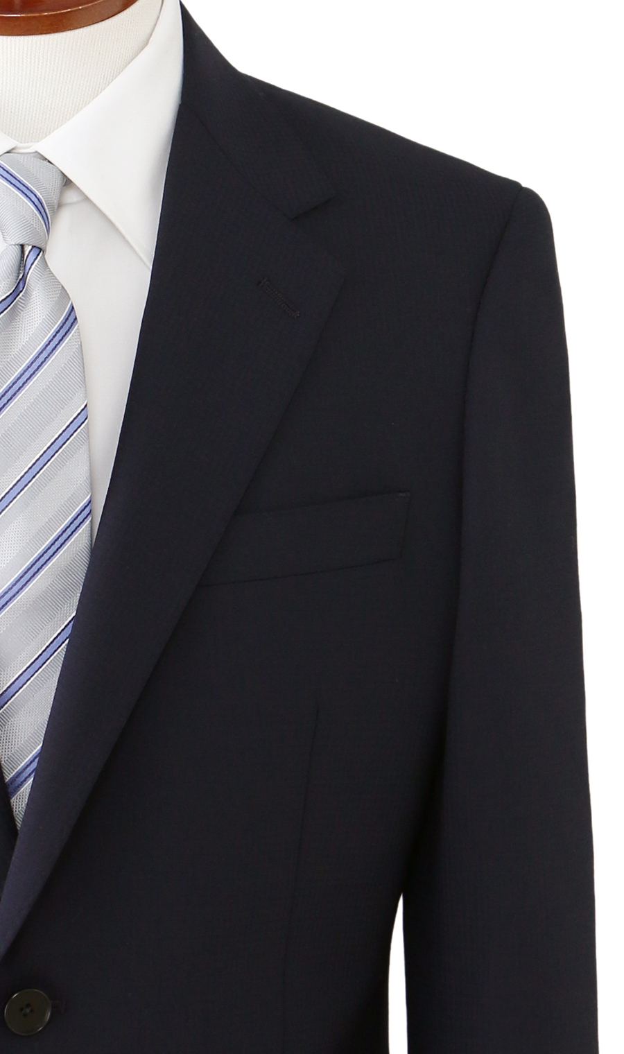 スタイリッシュスーツ【ツーパンツ】【Plastics Smart】 ネイビー 体型:YA体(スリム型),号数（身長）:4号(165cm)