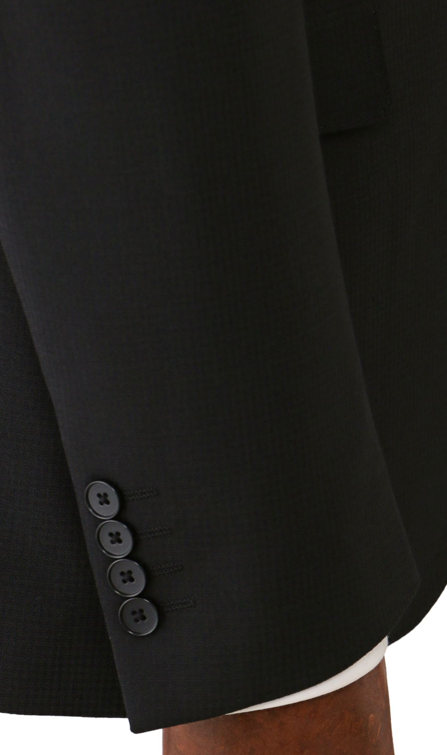 スタイリッシュスーツ【ツーパンツ】【Plastics Smart】 ブラック 体型:A体(標準型),号数（身長）:4号(165cm)