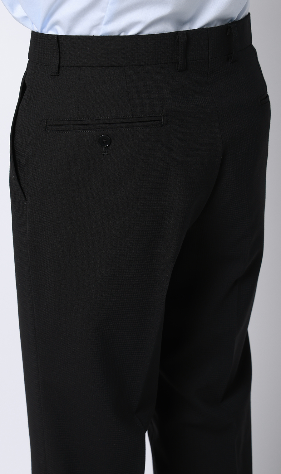 スタイリッシュスーツ【ツーパンツ】【Plastics Smart】 ブラック 体型:A体(標準型),号数（身長）:4号(165cm)