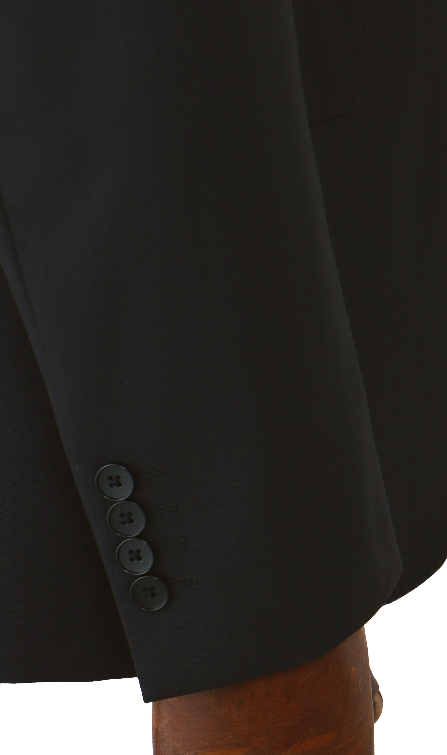 スタイリッシュスーツ【ツーパンツ】【清涼】【ウォッシャブル】【Plastics Smart】 ブラック 体型:YA体(スリム型),号数(身長):3号(160cm)