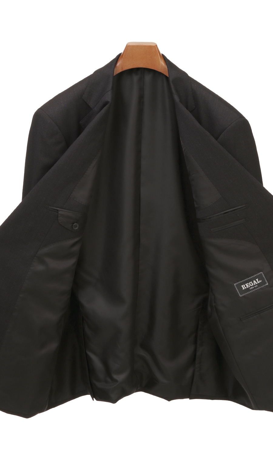 スタンダードスーツ《キング&トール》《ツーパンツ》《nano-pel》 グレー 体型:E体(大きいサイズ),号数（身長）:10号(195cm)