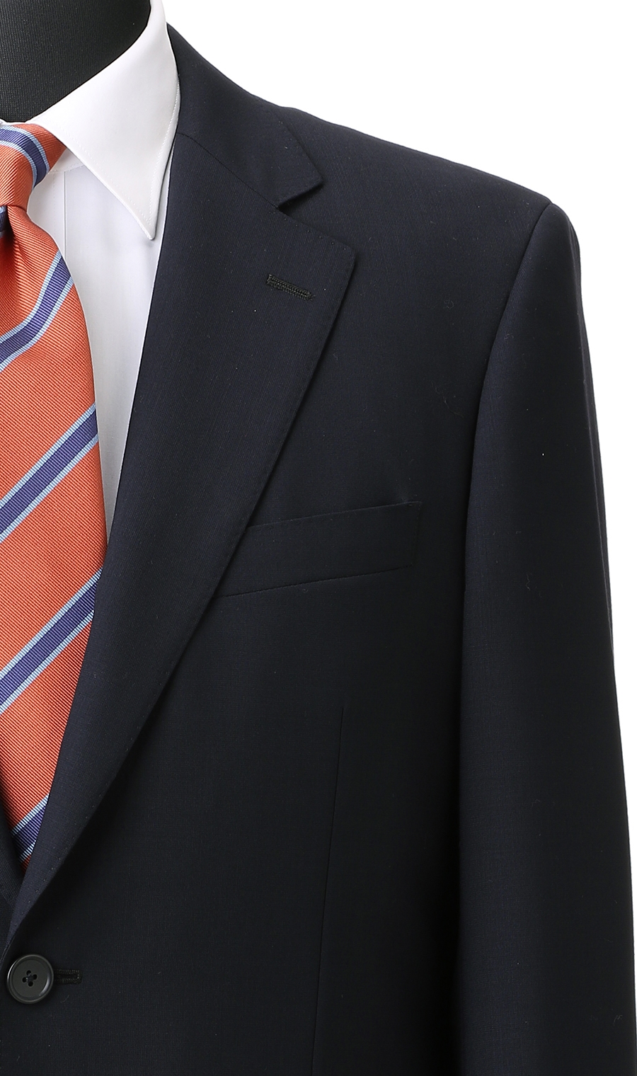 スタンダードスーツ《キング&トール》《ツーパンツ》 ネイビー 体型:E体(大きいサイズ),号数（身長）:10号(195cm)