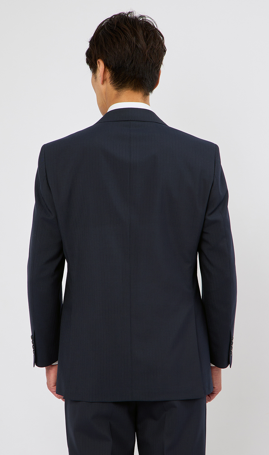 スタンダードスーツ【ツーパンツ】【ウォッシャブル】 ネイビー 体型:A体(標準型),号数(身長):4号(165cm)