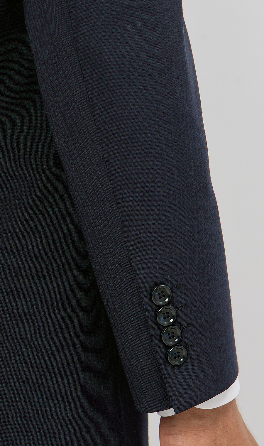 スタンダードスーツ【ツーパンツ】【ウォッシャブル】 ネイビー 体型:A体(標準型),号数(身長):4号(165cm)