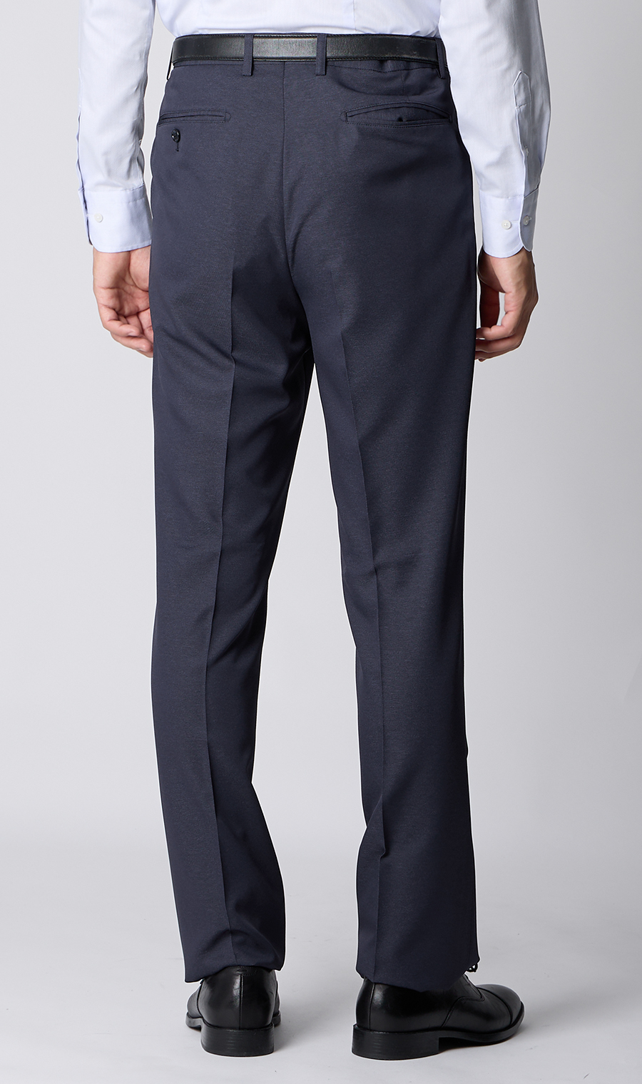 スタンダードスーツ【肩くるしくないスーツ】【ツーパンツ】【Plastics Smart】 ネイビー 体型:A体(標準型),号数（身長）:3号(160cm)