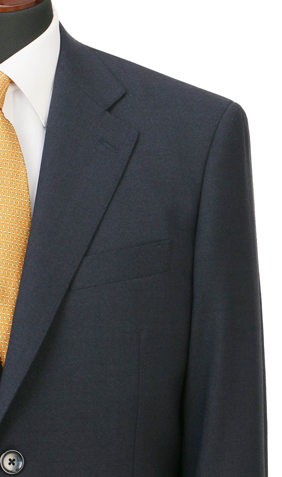 スタンダードスーツ【ツーパンツ】【キング&トール】【Plastics Smart】 ネイビー 体型:E体(大きいサイズ),号数（身長）:4号(165cm)