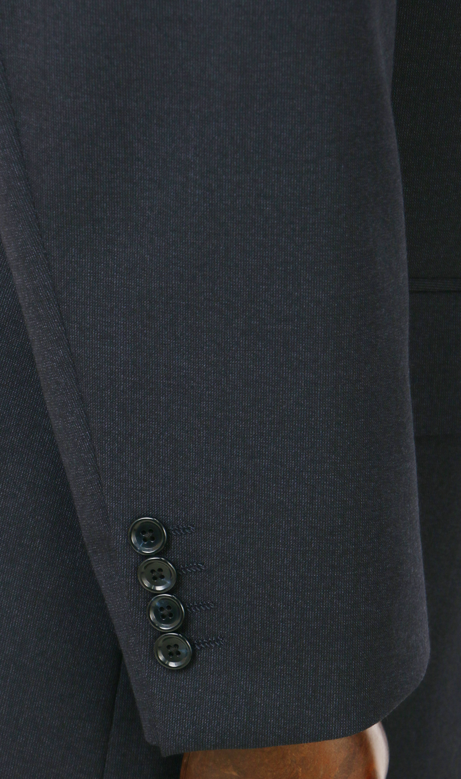 スタンダードスーツ【ツーパンツ】【キング&トール】【Plastics Smart】 ネイビー 体型:E体(大きいサイズ),号数（身長）:4号(165cm)