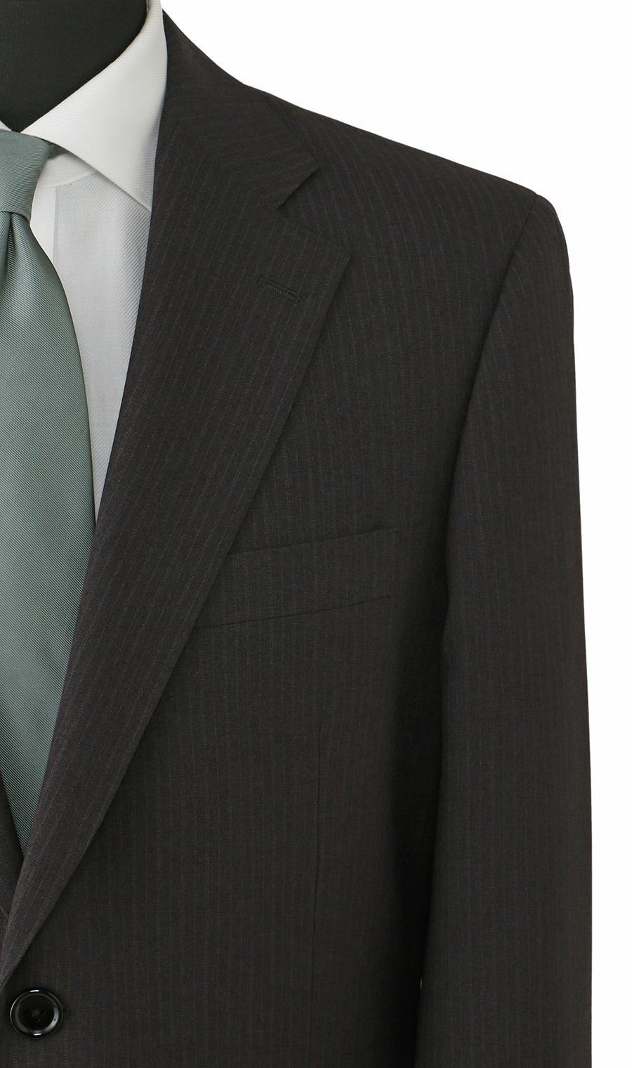 スタンダードスーツ【ツーパンツ】【ウォッシャブル】【Plastics Smart】 チャコール 体型:E体(大きいサイズ),号数（身長）:4号(165cm)