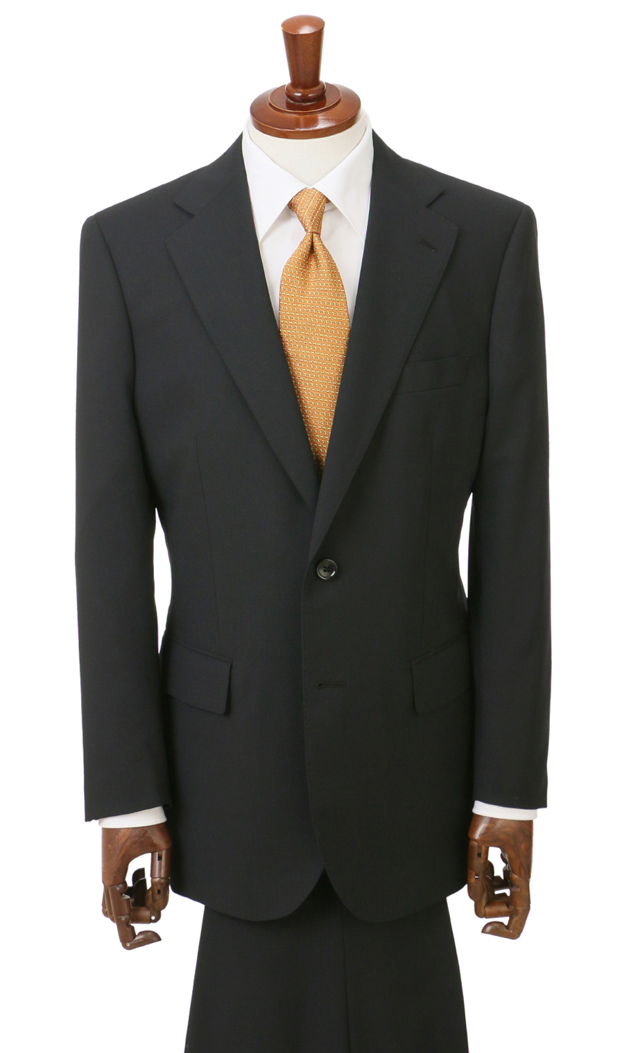 スタンダードスーツ【ツーパンツ】【清涼】【Plastics Smart】 ブラック 体型:A体(標準型),号数（身長）:3号(160cm)