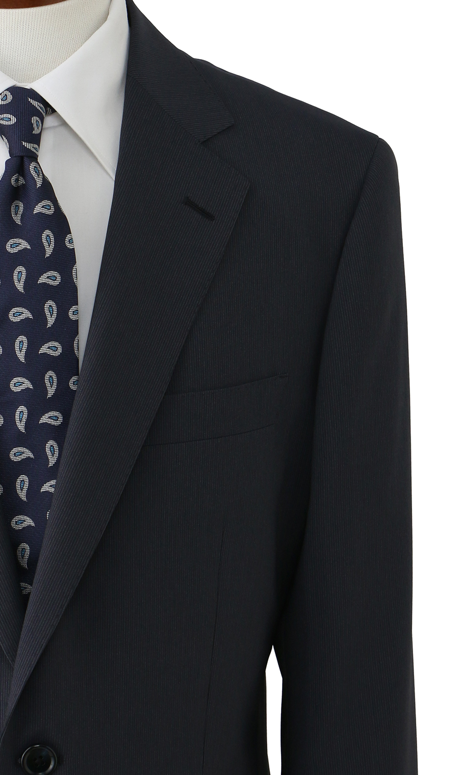 スタンダードスーツ【肩くるしくないスーツ】【ツーパンツ】【Plastics Smart】 ネイビー 体型:A体(標準型),号数(身長):3号(160cm)