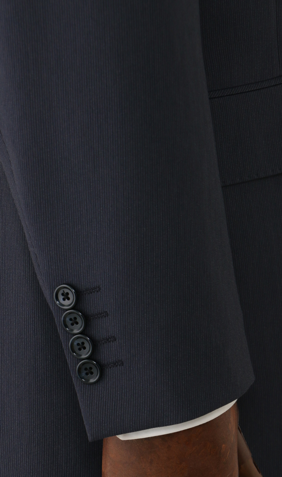 スタンダードスーツ【肩くるしくないスーツ】【ツーパンツ】【Plastics Smart】 ネイビー 体型:A体(標準型),号数(身長):3号(160cm)