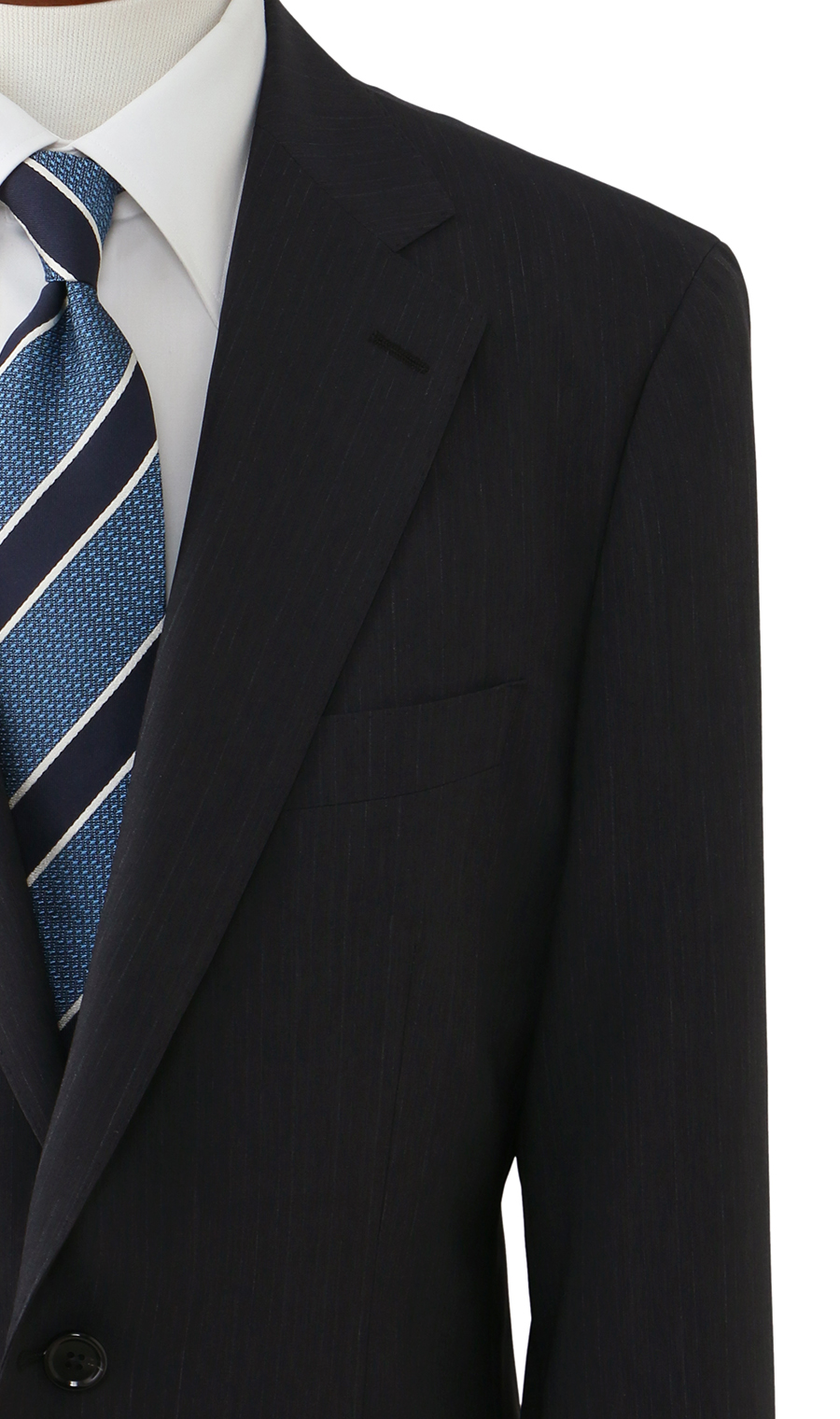 スタンダードスーツ【肩くるしくないスーツ】【ツーパンツ】【Plastics Smart】 チャコール 体型:A体(標準型),号数（身長）:4号(165cm)