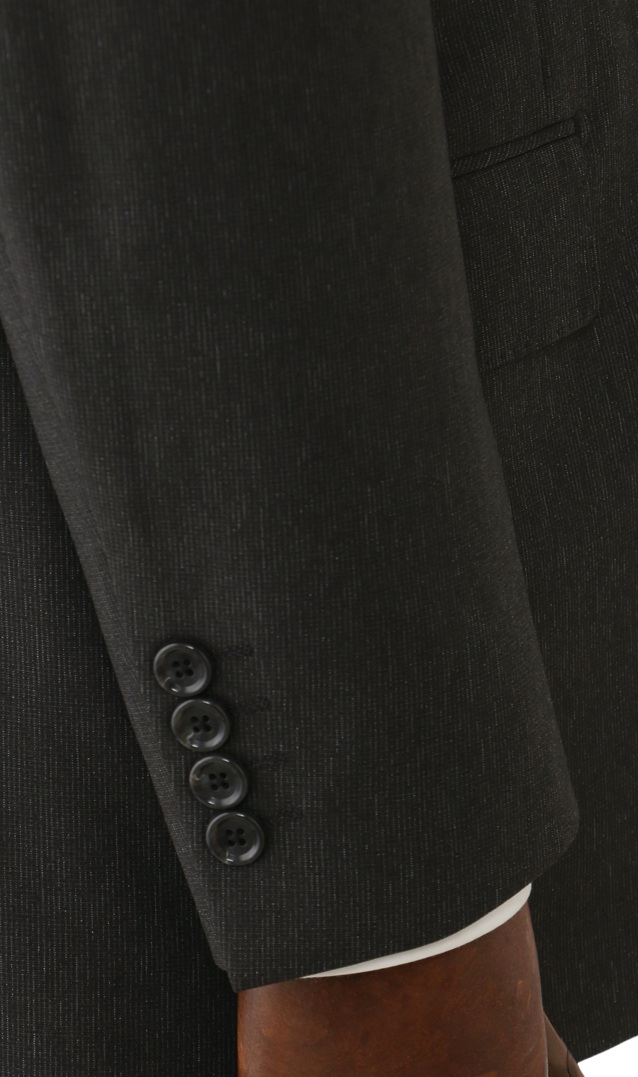 スタンダードスーツ【肩くるしくないスーツ】【ツーパンツ】【Plastics Smart】 チャコール 体型:A体(標準型),号数（身長）:3号(160cm)