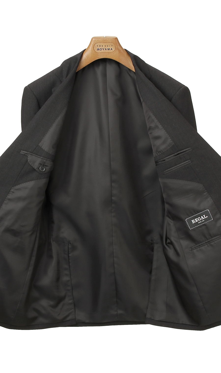 スタンダードスーツ《ツーパンツ》《nano-pel》 グレー 体型:A体(標準型),号数(身長):3号(160cm)