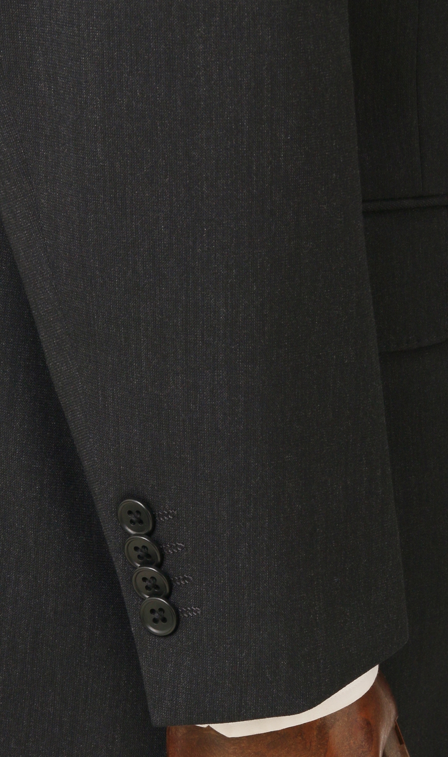 スタンダードスーツ《ツーパンツ》《NANOTEX FABRIC》 グレー 体型:A体(標準型),号数（身長）:7号(180cm)