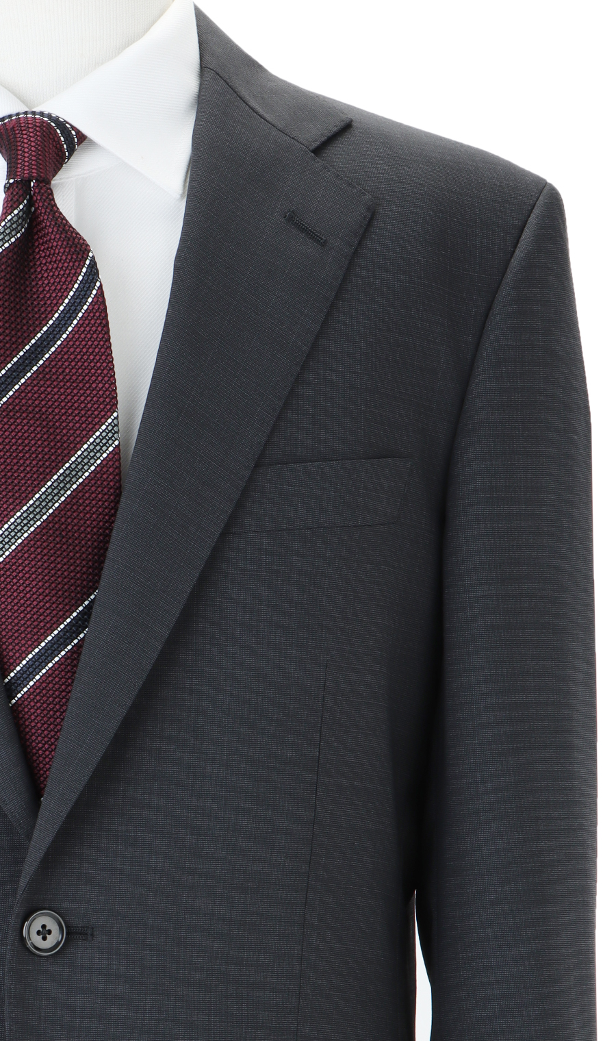 スタンダードスーツ【ツーパンツ】【清涼】【Plastics Smart】 グレー 体型:A体(標準型),号数（身長）:4号(165cm)