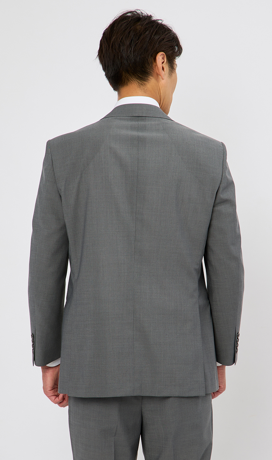 スタンダードスーツ【ツーパンツ】【清涼】【Plastics Smart】 グレー 体型:A体(標準型),号数（身長）:4号(165cm)