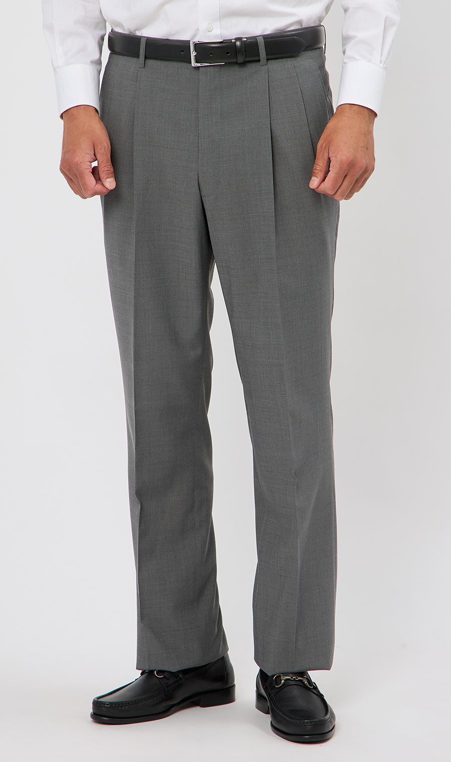 スタンダードスーツ【ツーパンツ】【清涼】【Plastics Smart】 グレー 体型:A体(標準型),号数（身長）:4号(165cm)