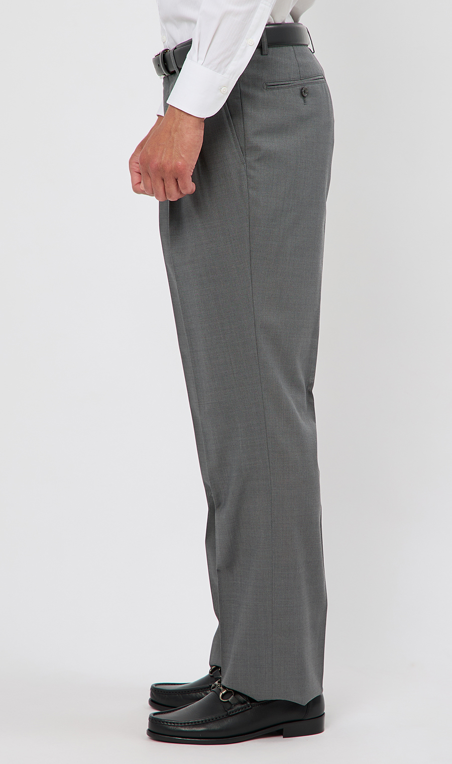 スタンダードスーツ【ツーパンツ】【清涼】【Plastics Smart】 グレー 体型:A体(標準型),号数（身長）:4号(165cm)