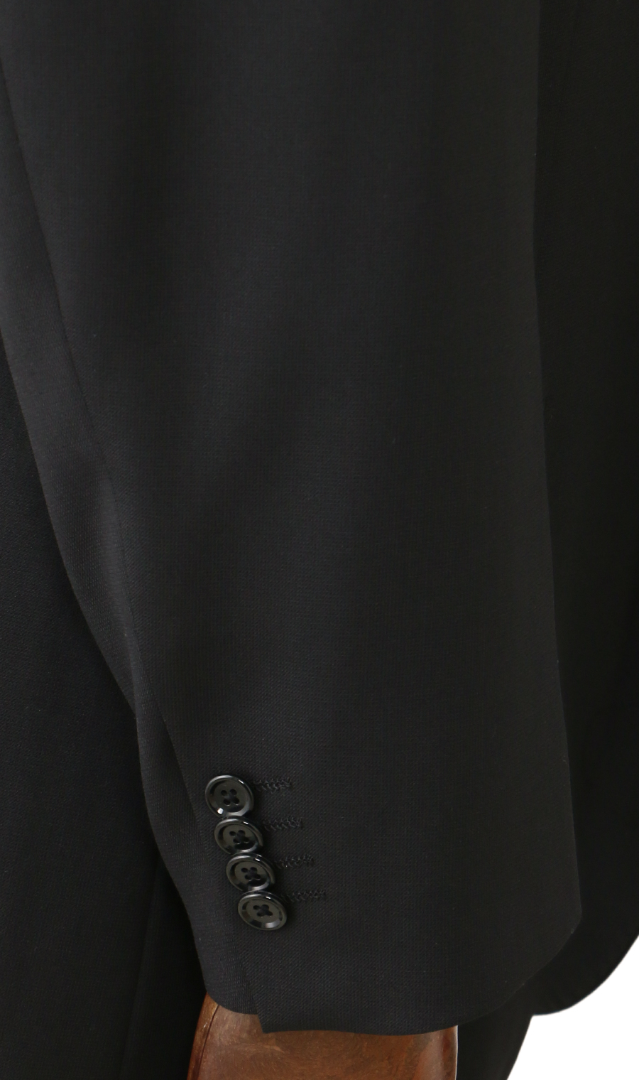 スタンダードスーツ【キング&トール】【ツーパンツ】 ブラック 体型:E体(大きいサイズ),号数(身長):8号(185cm)