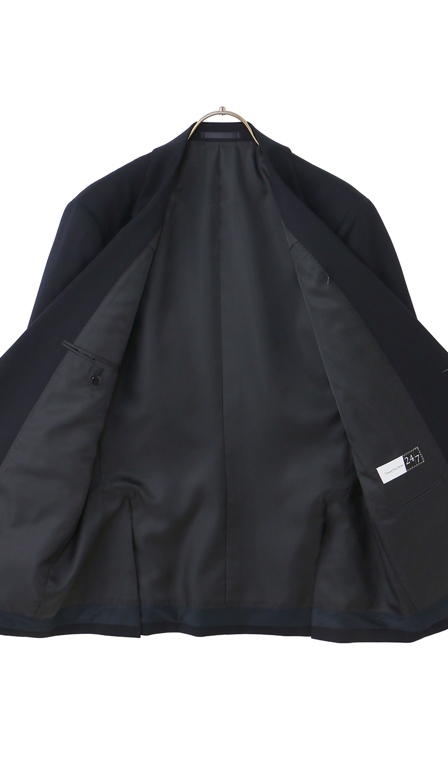 スタンダードスーツ【ツーパンツ】【Plastics Smart】 ネイビー 体型:A体(標準型),号数（身長）:4号(165cm)