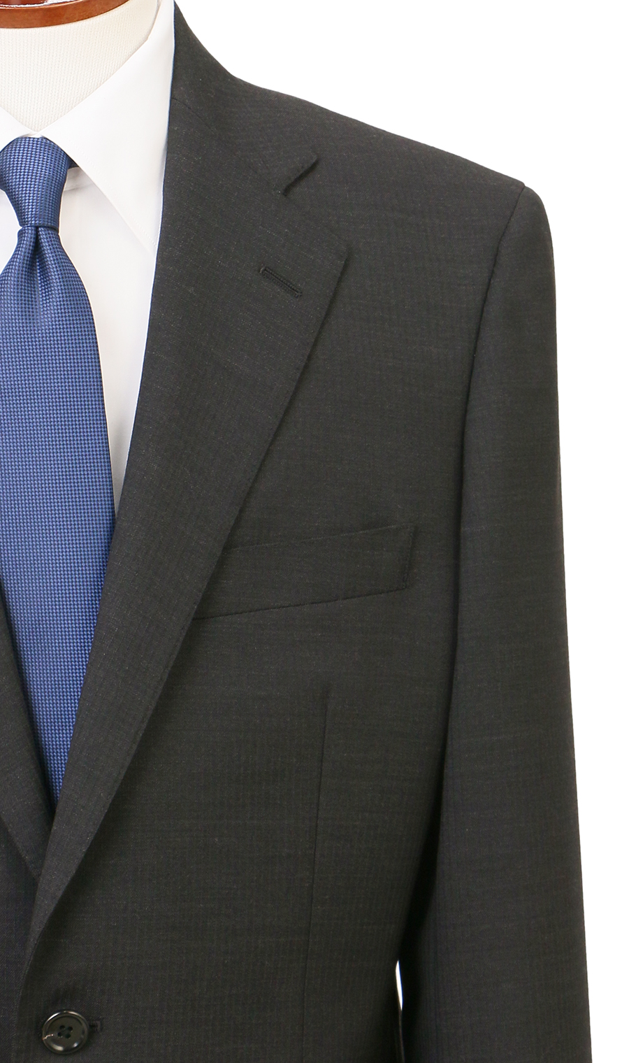 スタンダードスーツ【ツーパンツ】【Plastics Smart】 チャコール 体型:A体(標準型),号数（身長）:4号(165cm)