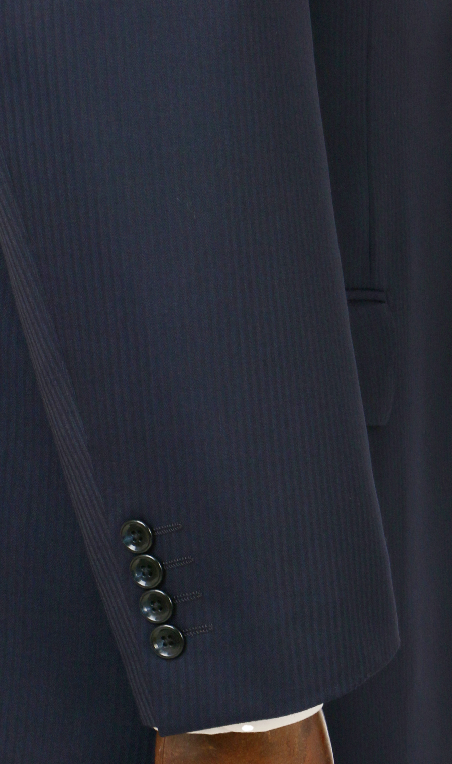 スタンダードスーツ【ツーパンツ】【キング&トール】【Plastics Smart】 ネイビー 体型:E体(大きいサイズ),号数（身長）:3号(160cm)