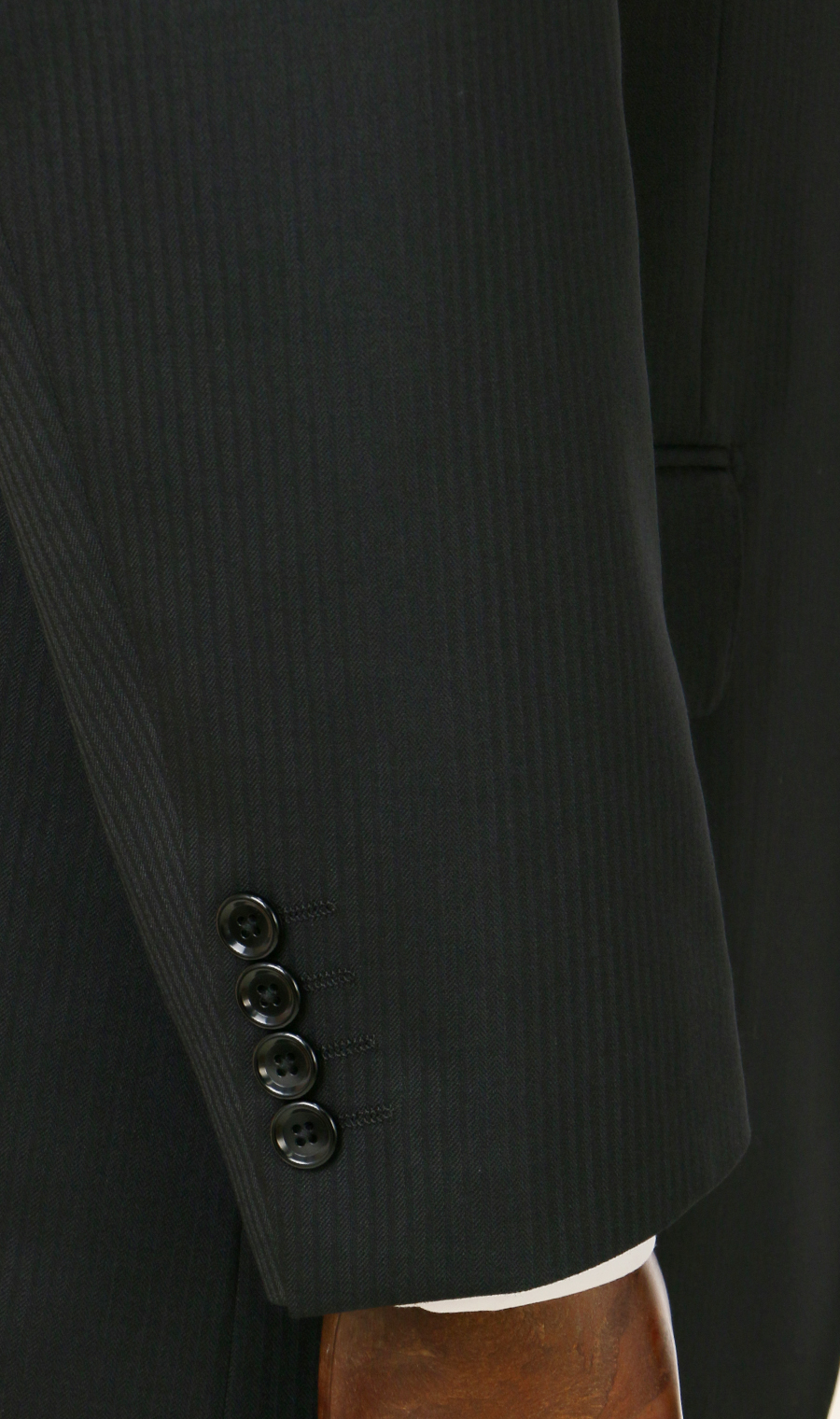 スタンダードスーツ【ツーパンツ】【キング&トール】【Plastics Smart】 ブラック 体型:E体(大きいサイズ),号数（身長）:3号(160cm)