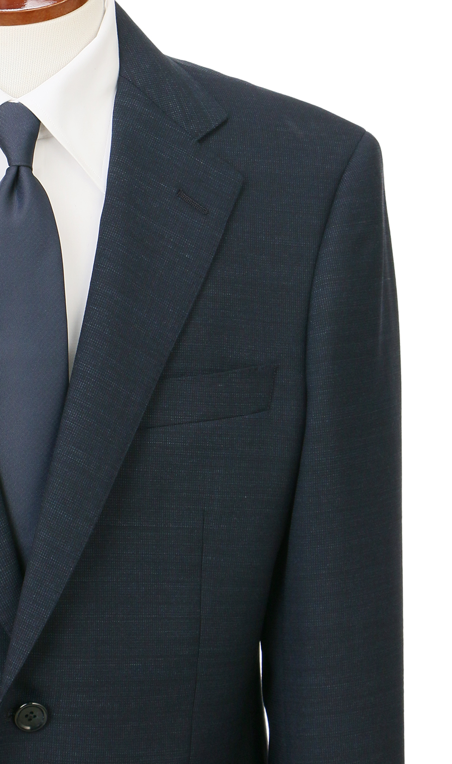 スタンダードスーツ【ツーパンツ】【Plastics Smart】 ネイビー 体型:A体(標準型),号数（身長）:3号(160cm)