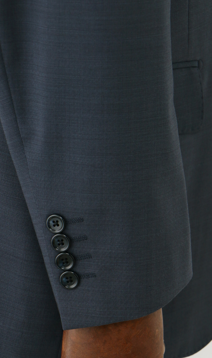 スタンダードスーツ【清涼】【ツーパンツ】【Plastics Smart】 ブルー 体型:AB体(がっちり型),号数（身長）:4号(165cm)