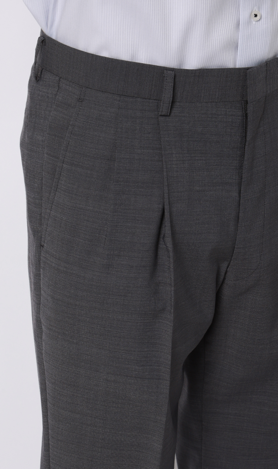 スタンダードスーツ【清涼】【ツーパンツ】【Plastics Smart】 チャコール 体型:A体(標準型),号数（身長）:4号(165cm)