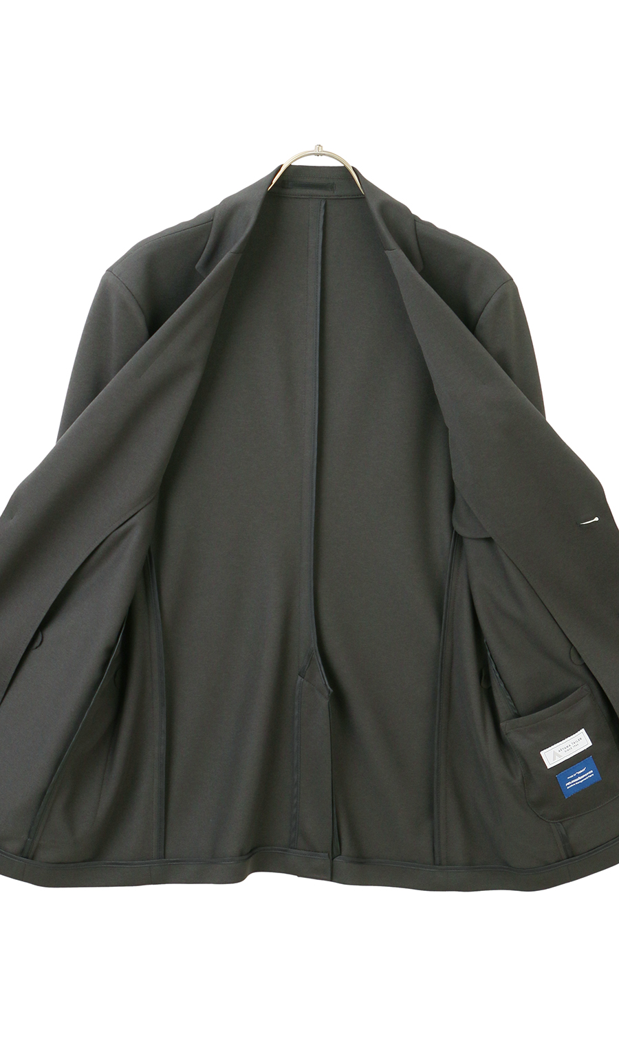 スタイリッシュジャケット【秒乾】【#すごジャケ】【セットアップ着用可】 チャコール S