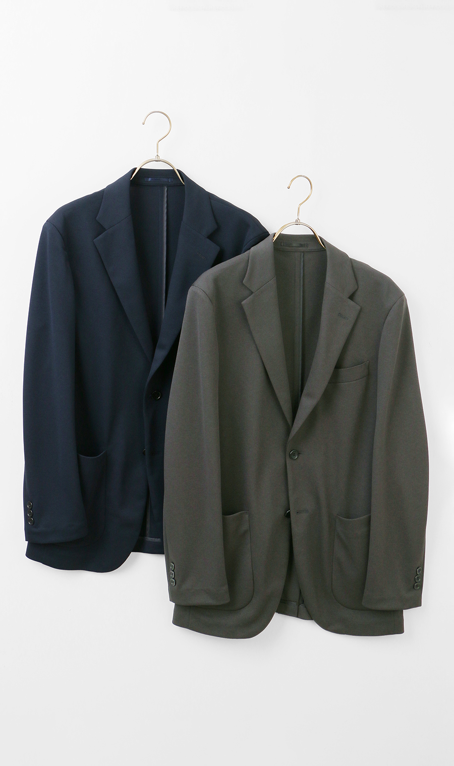 スタイリッシュジャケット【秒乾】【#すごジャケ】【セットアップ着用可】 チャコール S