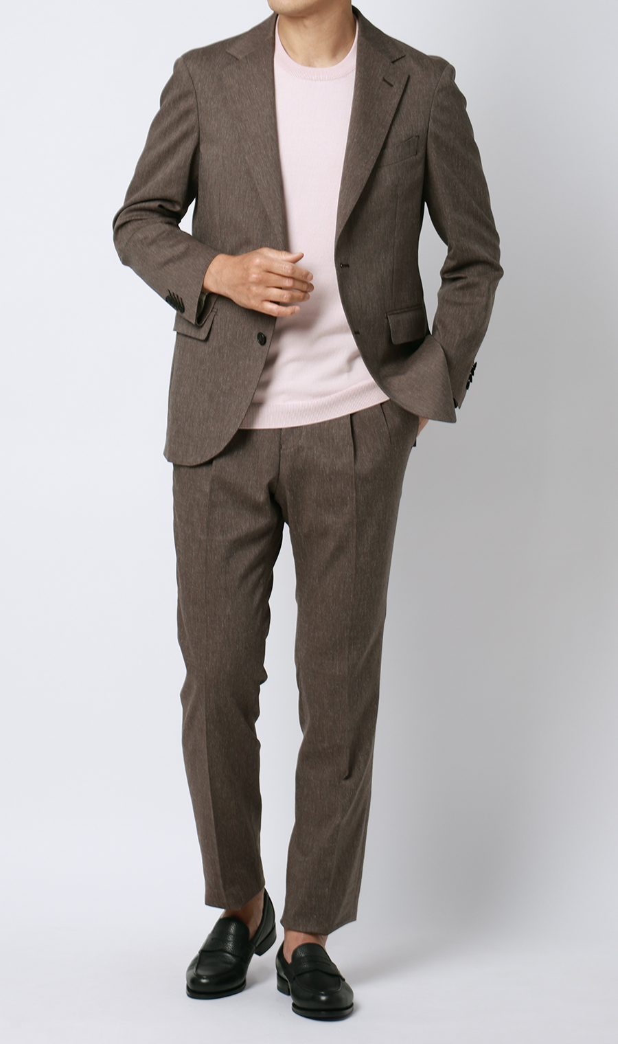 プレミアムスタイリッシュジャケット【TOGA MODEL】【TOGA JACKET】【2026年モデル】【セットアップ着用可】 ブラウン S