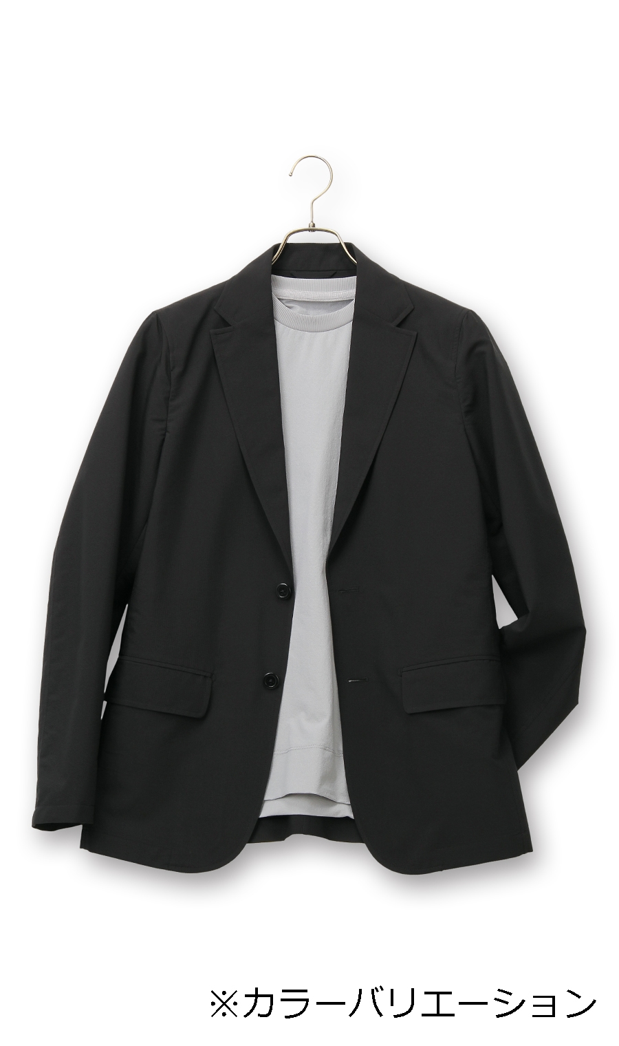 Zero Pressure Suit [Jacket] [4-Way Stretch] [Can be worn as a set] Navy S