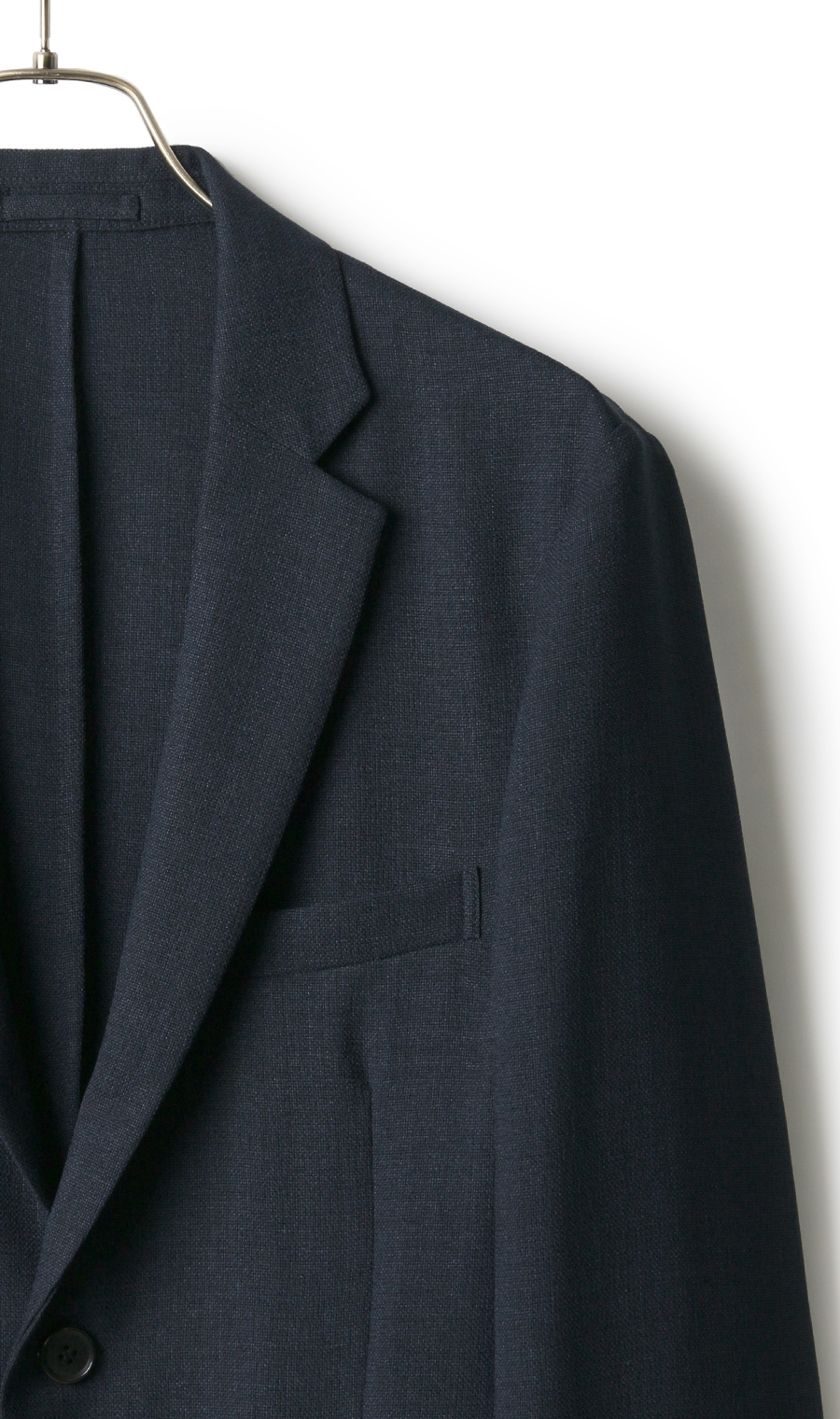 スタイリッシュジャケット《セットアップ着用可》 ネイビー LL