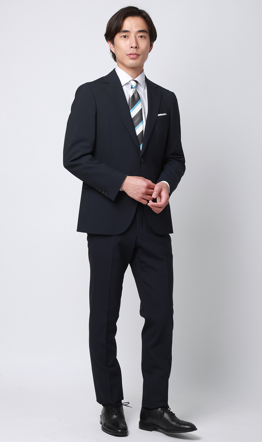 Stylish jacket [CONTROLα] [Can be worn as a set] Navy S